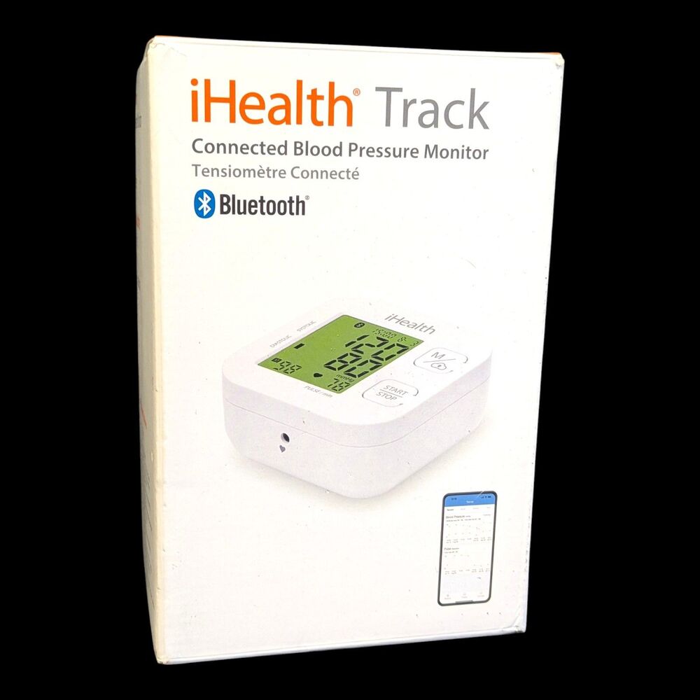 iHealth Track Upper Arm Digital Blood Pressure Monitor KN-550BT-Std Bluetooth